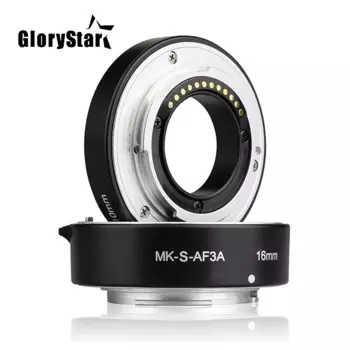 Удлинитель для камеры Sony a6300 a6000 a7 a7SII NEX E-крепление, металлический, с автофокусом, 10 мм, 16 мм, Для беззеркальных камер Sony mk s af3 a, MK-S-AF3A