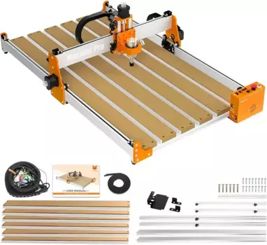 Удлинитель FoxAlien 4080 с модернизированной гибридной Spoilboard для маршрутизатора Masuter Pro CNC