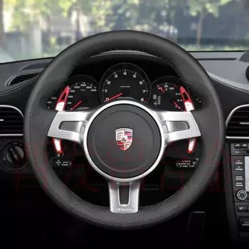 Удлинитель рулевого колеса для Porsche 991 Cayman918 Carrera 2012-2016, удлинитель из алюминиевого сплава, черный, красный, серебристый