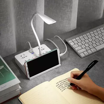 Удлинитель с 2 USB-портами и Wi-Fi, 2,1 А