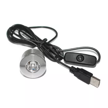 УФ-лампа для отверждения клея, Ультрафиолетовая 5 Вт, USB-светодиодная фиолетовая светодиодная лампа, длина волны 390-365 нм, с