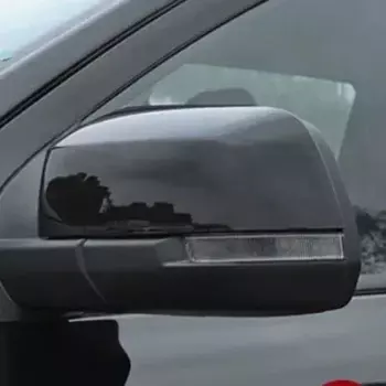 Углеродное волокно для Ford Ranger T9 2023 2024, боковое зеркало заднего вида, рамка, накладка в виде дома, наклейка, 2 шт., внешние аксессуары для автомобиля