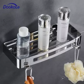 Угловая полка DOOKOLE для ванной комнаты