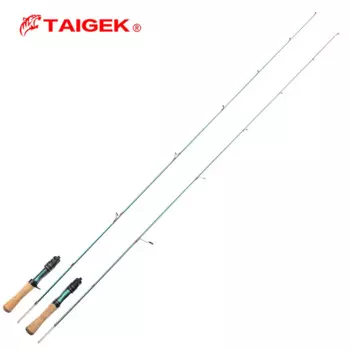 Ультралегкий спиннинг TAIGEK 1,4 м, удочка для заброса приманки, FPR UL Fuji Guide, спиннинговые удочки для форели
