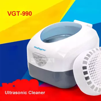 Ультразвуковой очиститель VGT-990 50 Вт, 110 В/220 В, для очистки украшений, наручных часов