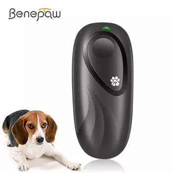 Ультразвуковой Отпугиватель собак Benepaw, безопасный регулируемый эргономичный эффективный отпугиватель лая для собак, ручной репеллент
