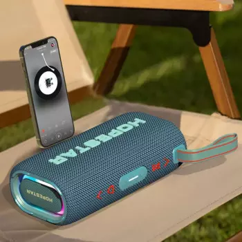 Уличная мини-Колонка H55 с Bluetooth, двойные колонки, портативный водонепроницаемый сабвуфер, беспроводной динамик для душа, Саундбар