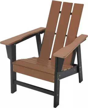 Уличное кресло Adirondack, пластиковые стулья для внутреннего дворика из полиэтилена высокой плотности для противопожарных ягодиц, садов, террас, устойчивые к погоде на море, водонепроницаемые