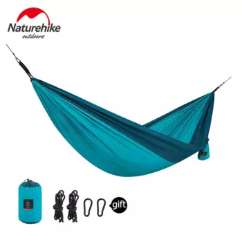 Уличное подвесное кресло Naturehike, складной портативный гамак для пешего туризма, кемпинга, качели, для 1-2 человек, для путешествий, пляжа, кровать гамак подвесной