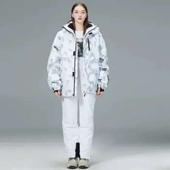Уличные спортивные мужские зимние комплекты с капюшоном куртка штаны женские лыжные костюмы водонепроницаемые теплые женские костюмы для сноуборда одежда