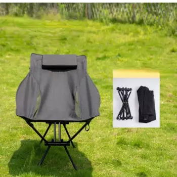 Уличный складной стул Moon Chair, толстый пляжный стул из 7075 алюминиевого сплава с бабочкой, складной стул из алюминиевого сплава