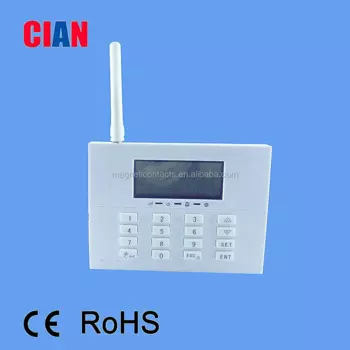 Умная gsm & pstn двухсетевая домашняя сигнализация с 433 или 868 МГц