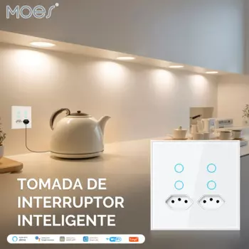 Умная настенная розетка с Wi-Fi, розетка для выключателя, Бразильская стандартная электрическая розетка, розетки 100-250 В, независимый переключатель с дистанционным управлением