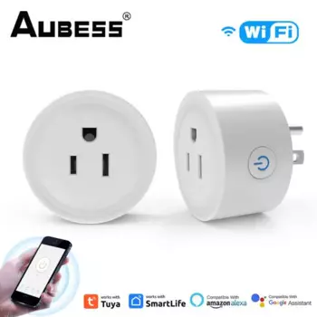 Умная розетка с таймером и управлением через Wi-Fi, 10/16/20 А