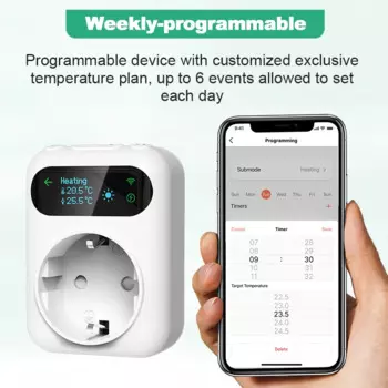 Умная розетка с Wi-Fi и интерфейсом Alexa Google Home