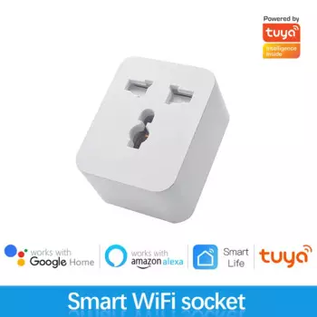Умная Универсальная Розетка с Wi-Fi, 15 а, с управлением через приложение