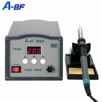 Умная высокочастотная сварочная станция A-BF 205H, паяльная станция Eddy с цифровым дисплеем, 150 Вт с электрическим паяльником