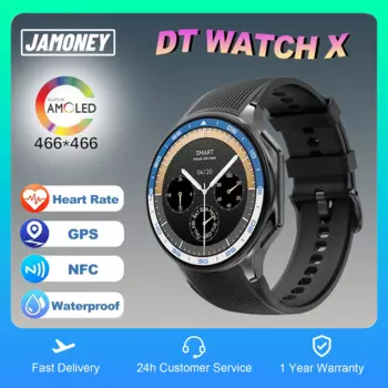 Умные часы DT X с Bluetooth, экран 1,43 дюйма Amoled, 4 Гб памяти