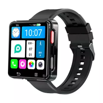 Умные часы, совместимые с Android 11,0, 4G, Интернет, GPS, Смарт-часы, большой экран 2,64 дюйма, две камеры, SIM-карта, HQ668