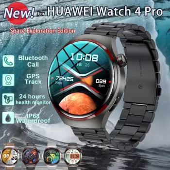 Умные часы Watch 4 Pro для мужчин Space Exploration GPS NFC Спортивные умные часы 2024 Huawei