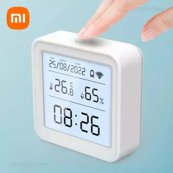 Умный гигрометр Xiaomi Tuya, Wi-Fi термометр, миниатюрный Электрический гигрометр с дистанционным управлением через приложение для дома