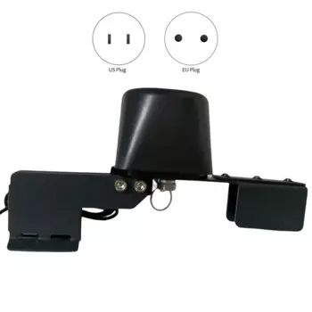 Умный контроллер клапана Tuya Wi-Fi/Zigbee для воды, газа, автоматическое отключение клапана, работает для Alexa Yandex Google Home