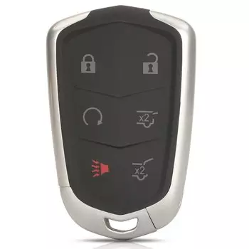 Умный Корпус Дистанционного Ключа Jingyuqin Для Cadillac SRX CTS ATS XTS Escalade ESV, Материал ABS, Доступны 3/4/5/6 Кнопок