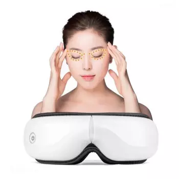 Умный массажер для глаз, bluetooth, зарядка музыки, защита для глаз, горячий компресс, маска для глаз, массажер