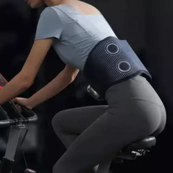 Умный самонагревающийся воздушный мешок, Вибрационный массажный пояс для облегчения боли в спине и талии
