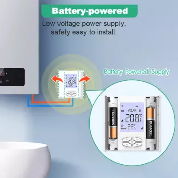 Умный термостат Tuya Zigbee для нагрева пола, контроллер нагрева воды и газа, Alexa Google Home Assistant Alice