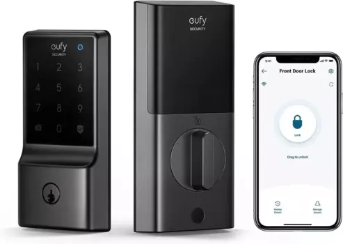 Умный Замок C210, БЕСКЛЮЧЕВОЙ замок для входной двери, встроенный Wi-Fi заглушитель, умный дверной замок, не требуется мост, простая установка