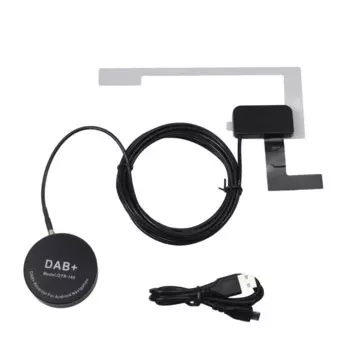 Универсальная антенна DAB USB портативный адаптер автомобильный плеер приемник авто радио антенна кабель Новое поступление 2021