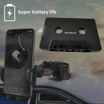 Универсальная автомобильная аудиокассета Aux Стерео адаптер для MP3-плеера