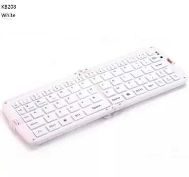 Универсальная беспроводная Складная мини-клавиатура KB208 с Bluetooth 3,0, 66 клавиш, для IOS, Android, Windows, планшета, IPhone, Ipad
