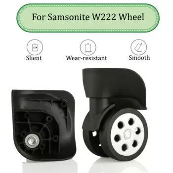 Универсальная колесная тележка для Samsonite W222, Сменное колесо для багажа, скользящие ролики, скользящие, износостойкие, для ремонта