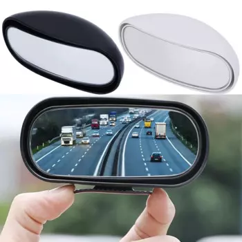 Универсальное Автомобильное Зеркало 360 °, регулируемые боковые зеркала заднего вида с защитой от дождя, для слепых зон, для парковки, Вспомогательные аксессуары для зеркала