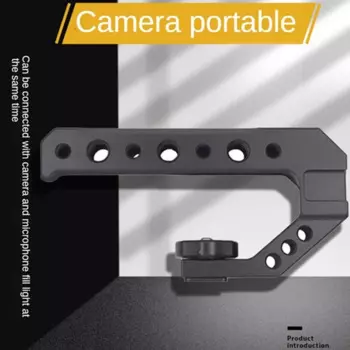Универсальное крепление для камеры DSLR с верхней ручкой 3 адаптер для холодного башмака для детской металлической рукоятки микрофона