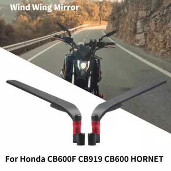 Универсальное мотоциклетное зеркало заднего вида для Honda CB600F CB919 CB599 CB600 HORNET CB500X/F