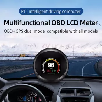 Универсальный автомобильный проектор HUD OBD + GPS, проектор лобового экрана, диагностический инструмент