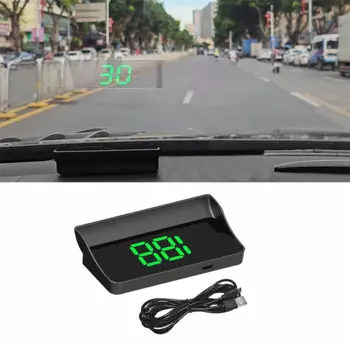 Универсальный автомобильный проектор на лобовое стекло HD дисплей GPS Спидометр Скорость KMH цифровой проектор на лобовое стекло для всех автомобилей электронные аксессуары