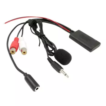 Универсальный автомобильный радиоприемник 3,5 мм RCA аудио AUX вход Bluetooth микрофонный кабель для Pioneer для