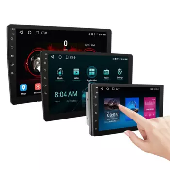 Универсальный автомобильный радиоприемник 7/9/10 дюймов 2 Din IPS Apple Carplay Android 9 Автомобильный GPS навигатор AHD камера для Volkswagen Hyundai Toyota