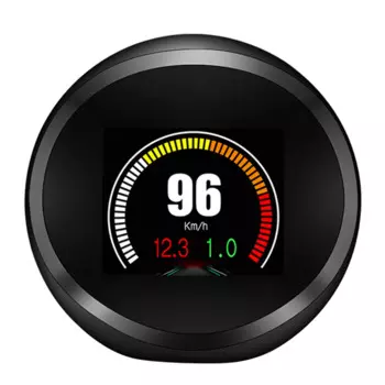 Универсальный HUD OBD + GPS Car Up Display светодиодный проектор на ветровом стекле OBD сканер предупреждение о скорости сигнализация диагностический инструмент