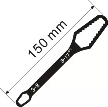 Универсальный ключ Torx, самозатягивающийся регулируемый ключ для очков, доска, гаечный ключ Torx с двойной головкой, ручные инструменты для фабрики