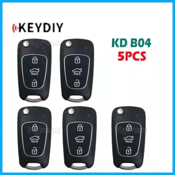 Универсальный пульт дистанционного управления KEYDIY KD B04 серии B, для автомобильных ключей KIA, KD900/KD MINI/технические ключи, программатор инструментов, 5 шт.