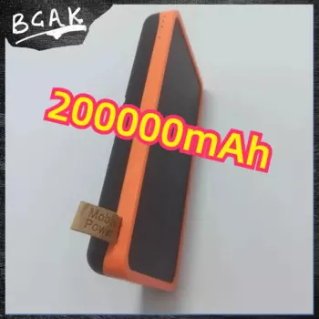 Универсальный внешний аккумулятор BCAK на солнечной батарее, 200000 мАч