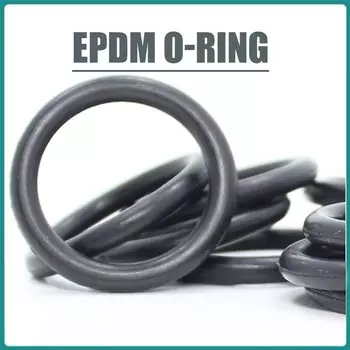 Уплотнительное кольцо CS2 мм EPDM, ID 1/2/3/4/5/6/7/8/9/10*2 мм, 100 шт., уплотнительное кольцо, уплотнительное уплотнение, выхлопное крепление, резиновый изолятор, втулка