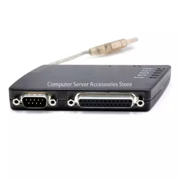 UPR-112 USB-COM адаптер для принтера с параллельным портом, Серийный + фото, используемый от USB до 9-контактного порта RS232 COM для промышленного управления