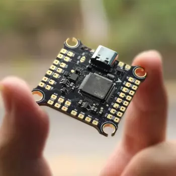 Управление полетом HAKRC F405 V2, барометр и гироскоп F4530V2 ICM42688, черный корпус, двойной BEC 2-6S, для FPV гоночного дрона