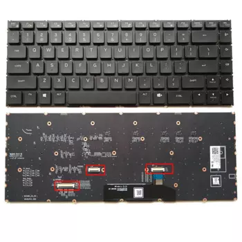 US RGB клавиатура с подсветкой для Dell Alienware X17 R1 CN-0M7KHN-D 0M7KHN